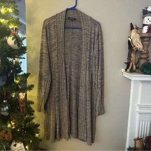 Laila Jayde Heathered Gray Cardigan